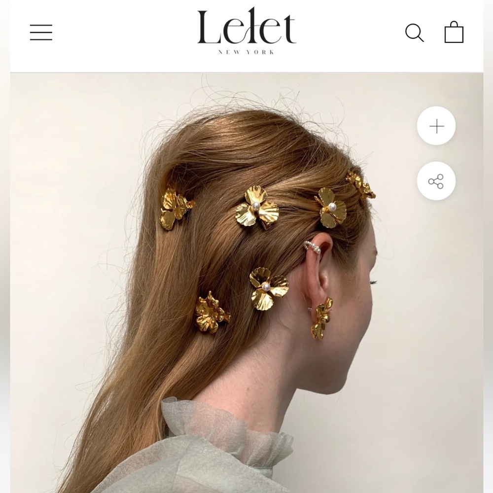 Pearl Poppy Claw Set of 3